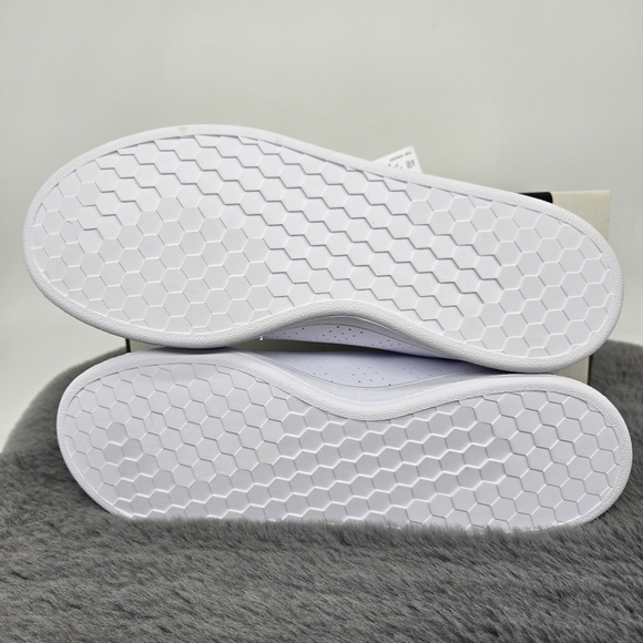 New adidas Advantage 'White Bliss Lilac' Women's Shoes Size 8.5 - Picture 7 of 7